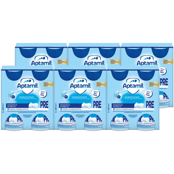 Aptamil Anfangsmilch Pronutra Advance Pre 6 X (4 X 200 Ml) Trinkfertig Ab Der Geburt 1 Aptamil Anfangsmilch Pronutra Advance Pre 6 X (4 X 200 Ml) Trinkfertig Ab Der Geburt