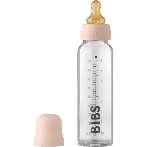 BIBS® Babyflasche Complete Set 225 Ml, Blush 1 BIBS® Babyflasche Complete Set 225 Ml, Blush