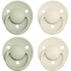BIBS® Schnuller De Lux Ivory / Sage 0-36 Monate, 4 Stk.