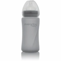 Everyday® Baby Babyglasflasche Healthy+ 240 Ml Quiet Grey