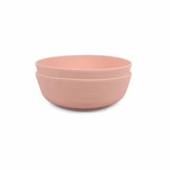 Filibabba Schüssel Aus Silikon 2er-Pack, Peach