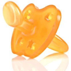 HEVEA Schnuller STERN & MOND 0-3 Monate Anatomisch