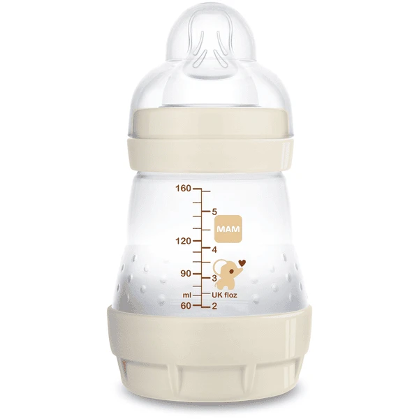 MAM Babyflasche Easy Start Anti-Colic 160 Ml, 0+ Monate, Elefant 1 MAM Babyflasche Easy Start Anti-Colic 160 Ml, 0+ Monate, Elefant