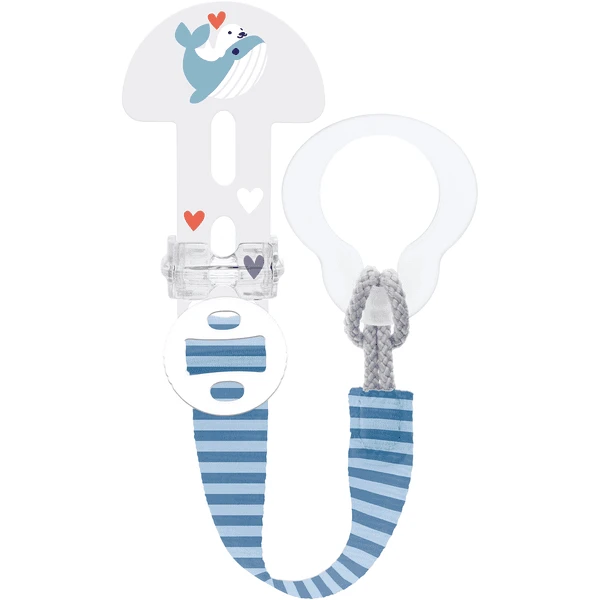 MAM Schnullerband Clip It! 0+ Monate, 1 Stk, Wal 1 MAM Schnullerband Clip It! 0+ Monate, 1 Stk, Wal