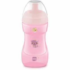 MAM Trinkbecher Sports Cup, 330 Ml, Katze