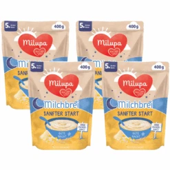 Milupa Milchbrei Sanfter Start Gute Nacht 4 X 400 G Ab Dem 5. Monat