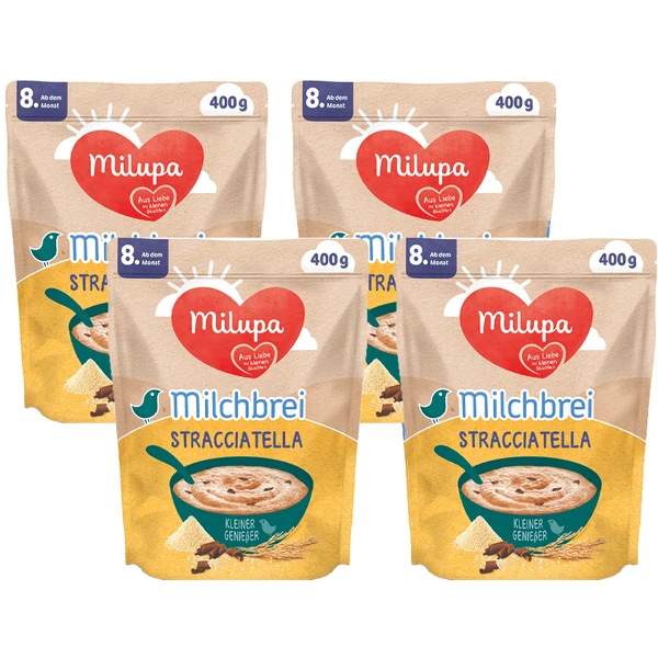 Milupa Milchbrei Stracciatella Kleine Genießer 4 X 400 G Ab Dem 8. Monat 1 Milupa Milchbrei Stracciatella Kleine Genießer 4 X 400 G Ab Dem 8. Monat