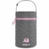 Miniland Isolier-Doppeltasche Thermibag Rose 700ml