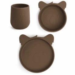 Nuuroo Geschirrset Judi Koala 3er Set, Acorn