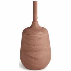 Nuuroo Trinkbecher Mit Strohhalm Adita 230ml, Red Mix