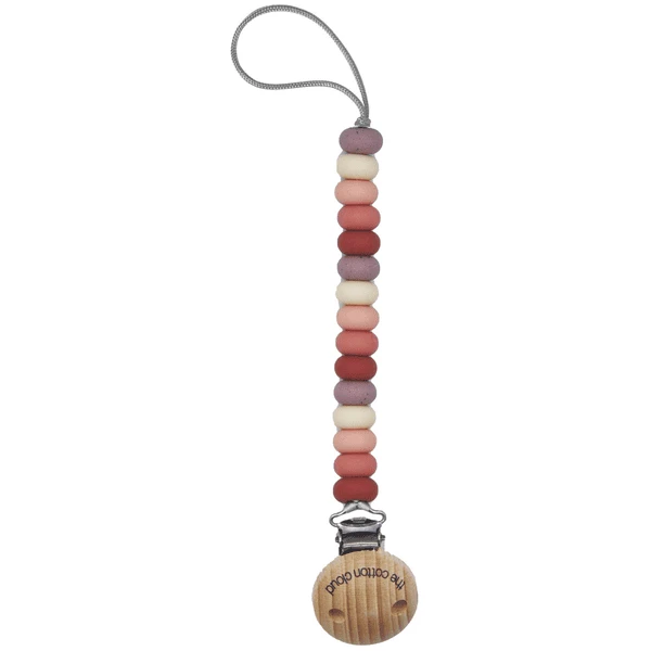 The Cotton Cloud Schnullerkette Bonbon, Rose 1 The Cotton Cloud Schnullerkette Bonbon, Rose