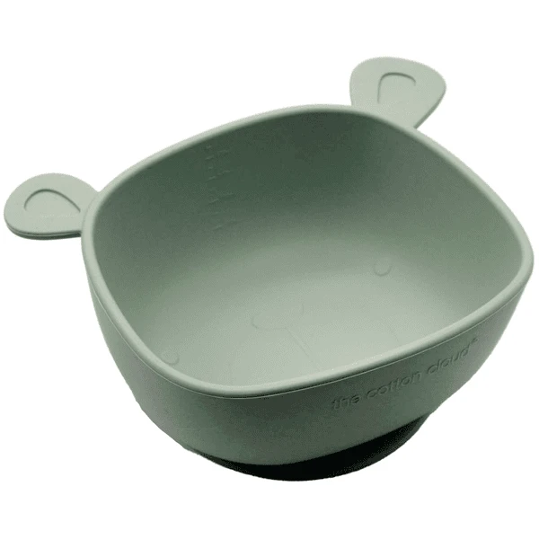 The Cotton Cloud Schüssel Mit Saugfuß Silikon Lili Der Bär, Iceberg 1 The Cotton Cloud Schüssel Mit Saugfuß Silikon Lili Der Bär, Iceberg