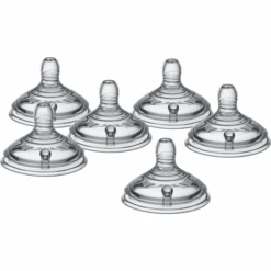 Tommee Tippee Sauger Closer To Nature Easi-Vent, Schneller Nahrungsfluss, 6er Set