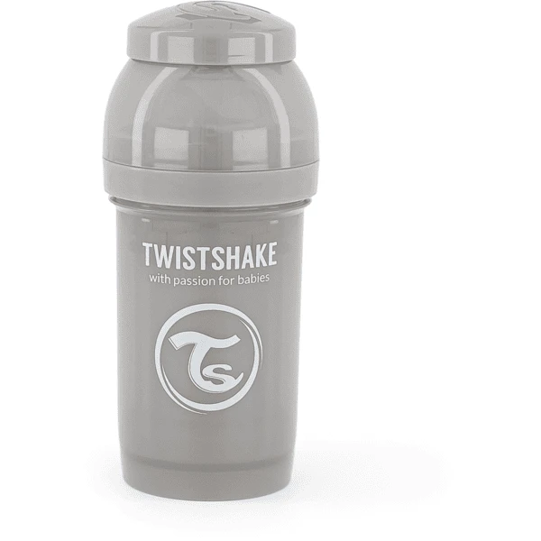 TWISTSHAKE Babyflasche Anti-Kolik 180 Ml Pastell Grau 1 TWISTSHAKE Babyflasche Anti-Kolik 180 Ml Pastell Grau